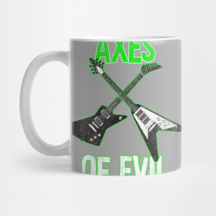 Axes Of Evil - Heavy Metal Electric Guitars Mug